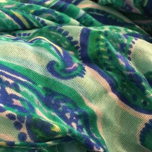 Lilly Pulitzer infinity loop scarf